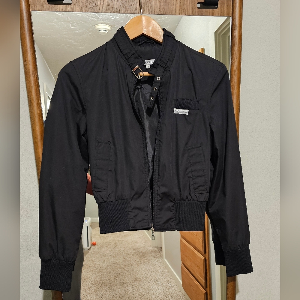 Members Only Women's Classic Iconic Racer Bomber Jacket
